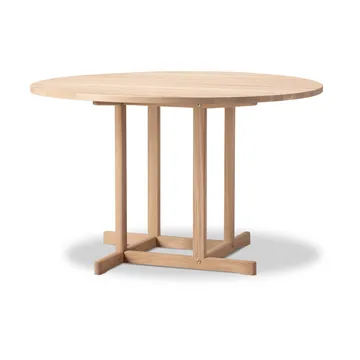 BM80 Mogensen Shaker Table mesa Ø120 cm - Carvalho encerado - Fredericia Furniture