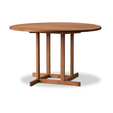 BM80 Mogensen Shaker Table mesa Ø120 cm - Carvalho fumado oleado - Fredericia Furniture