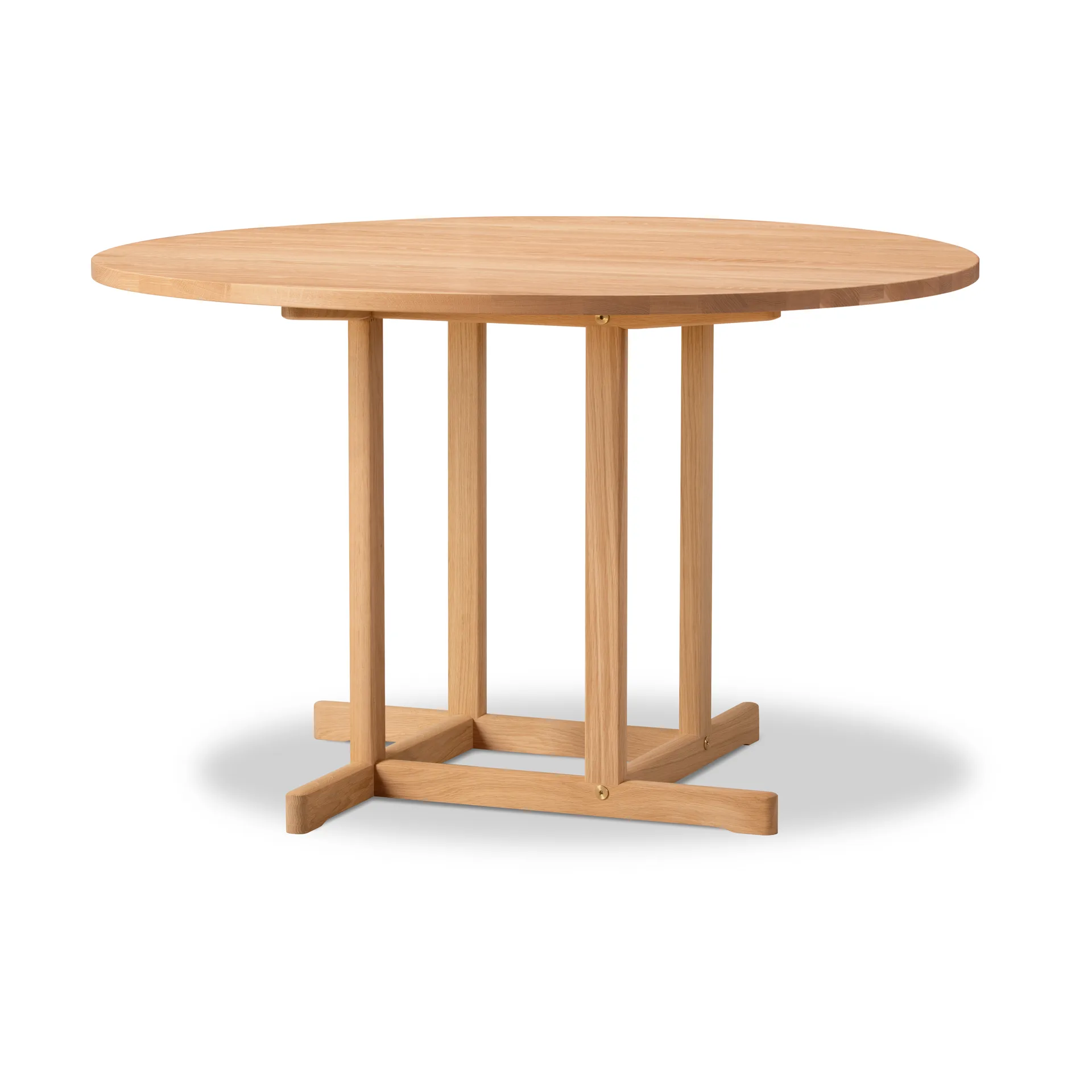 BM80 Mogensen Shaker Table mesa Ø120 cm, Carvalho oleado Fredericia Furniture