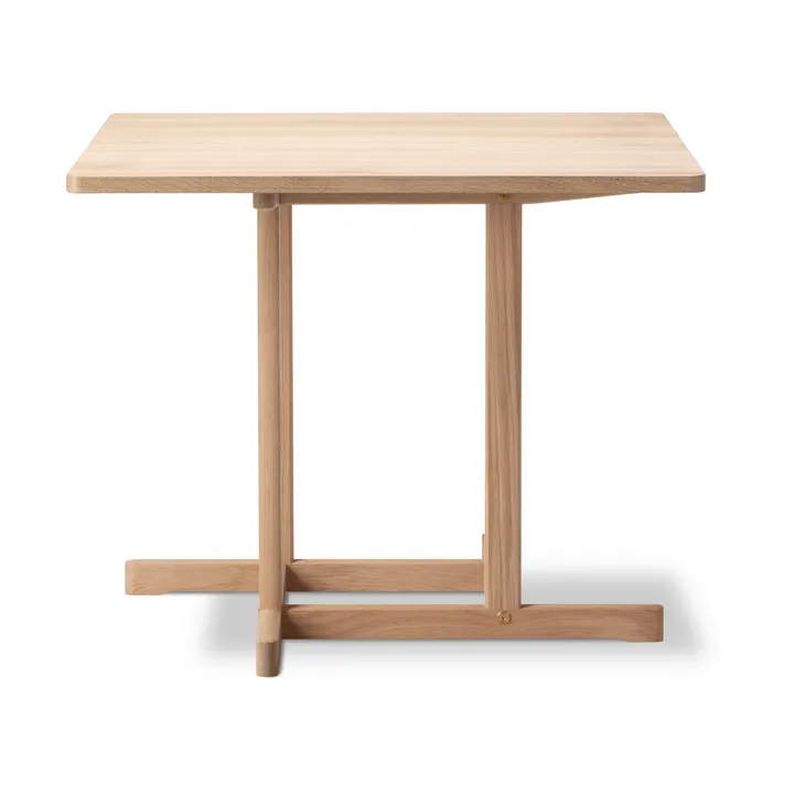 BM80 Mogensen Shaker Table mesa 90x90 cm - Carvalho encerado - Fredericia Furniture