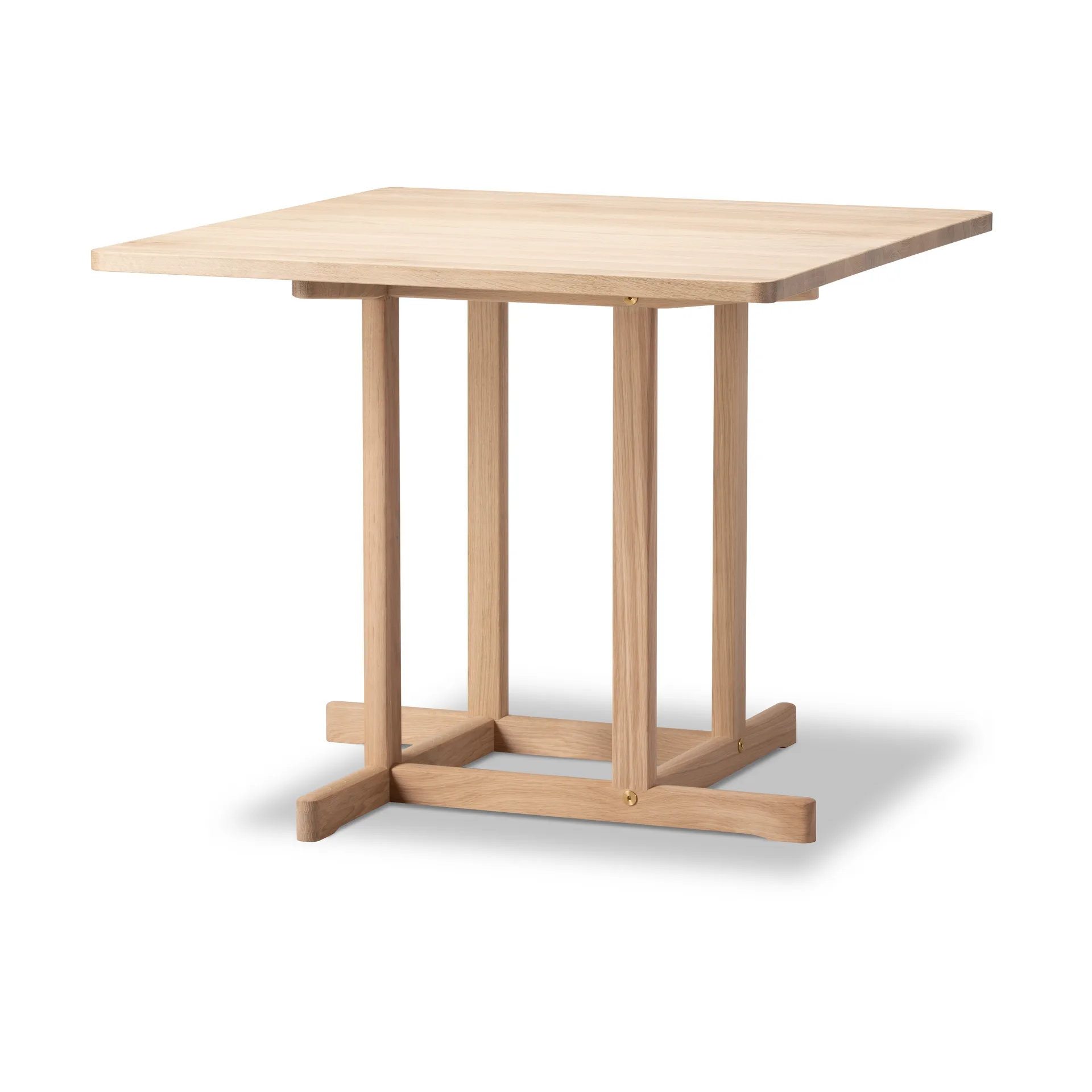 BM80 Mogensen Shaker Table mesa 90x90 cm, Carvalho encerado Fredericia Furniture