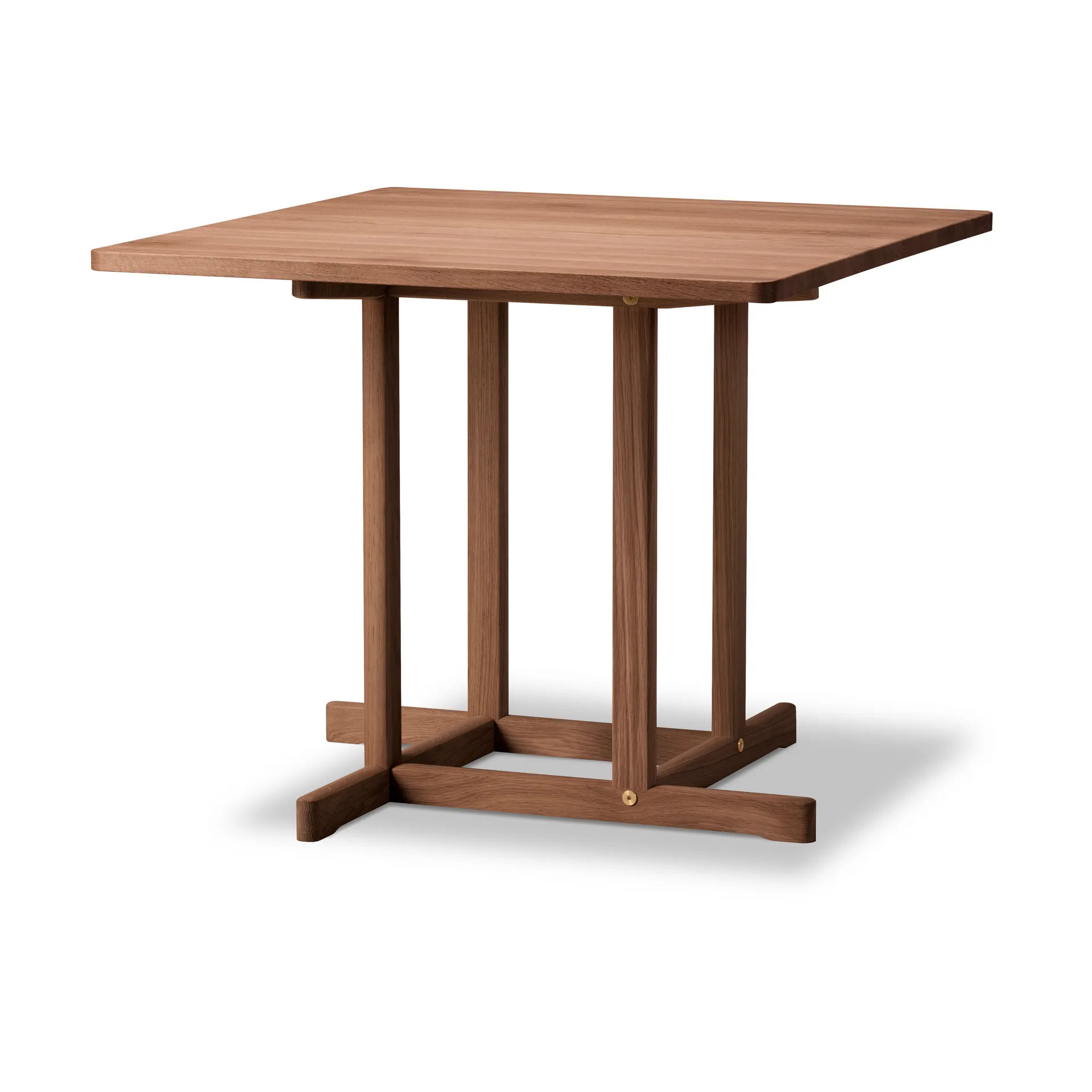 BM80 Mogensen Shaker Table mesa 90x90 cm, Carvalho fumado oleado Fredericia Furniture