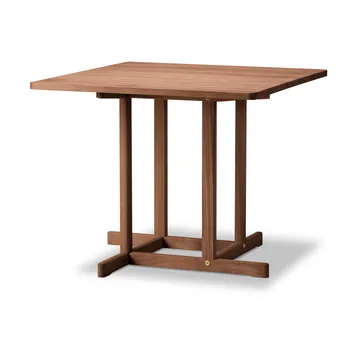 BM80 Mogensen Shaker Table mesa 90x90 cm - Carvalho fumado oleado - Fredericia Furniture