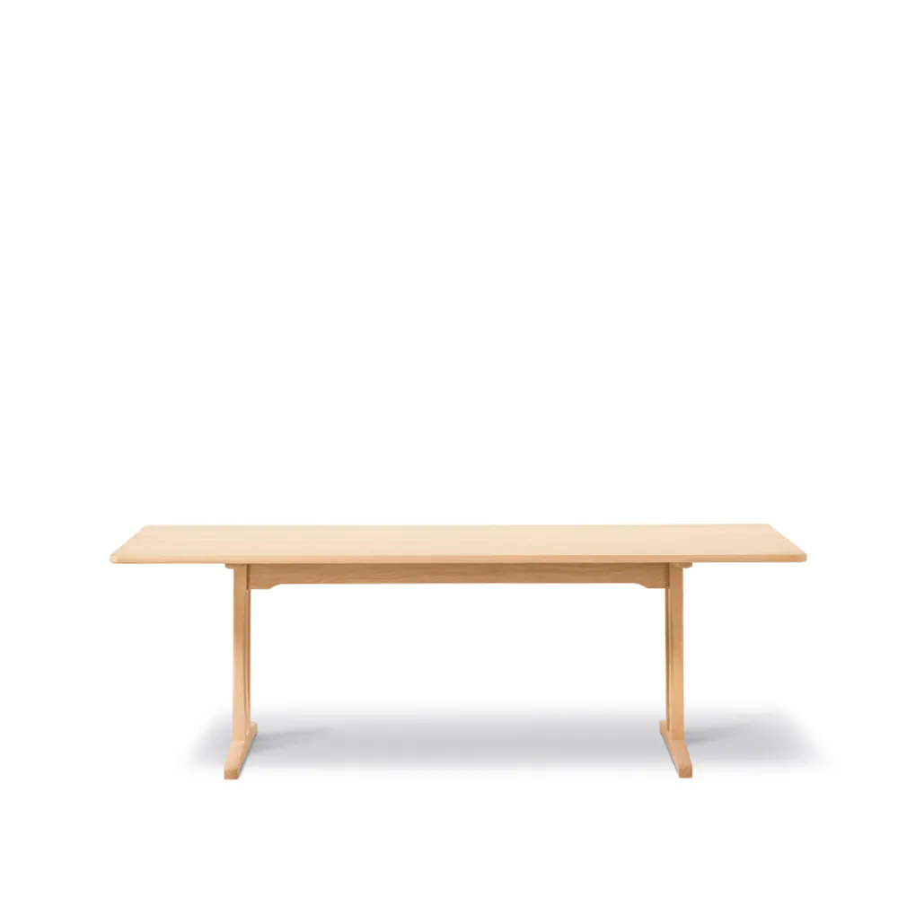 C18 Shaker Table mesa de jantar, Carvalho claro oleado, 220x90cm Fredericia Furniture