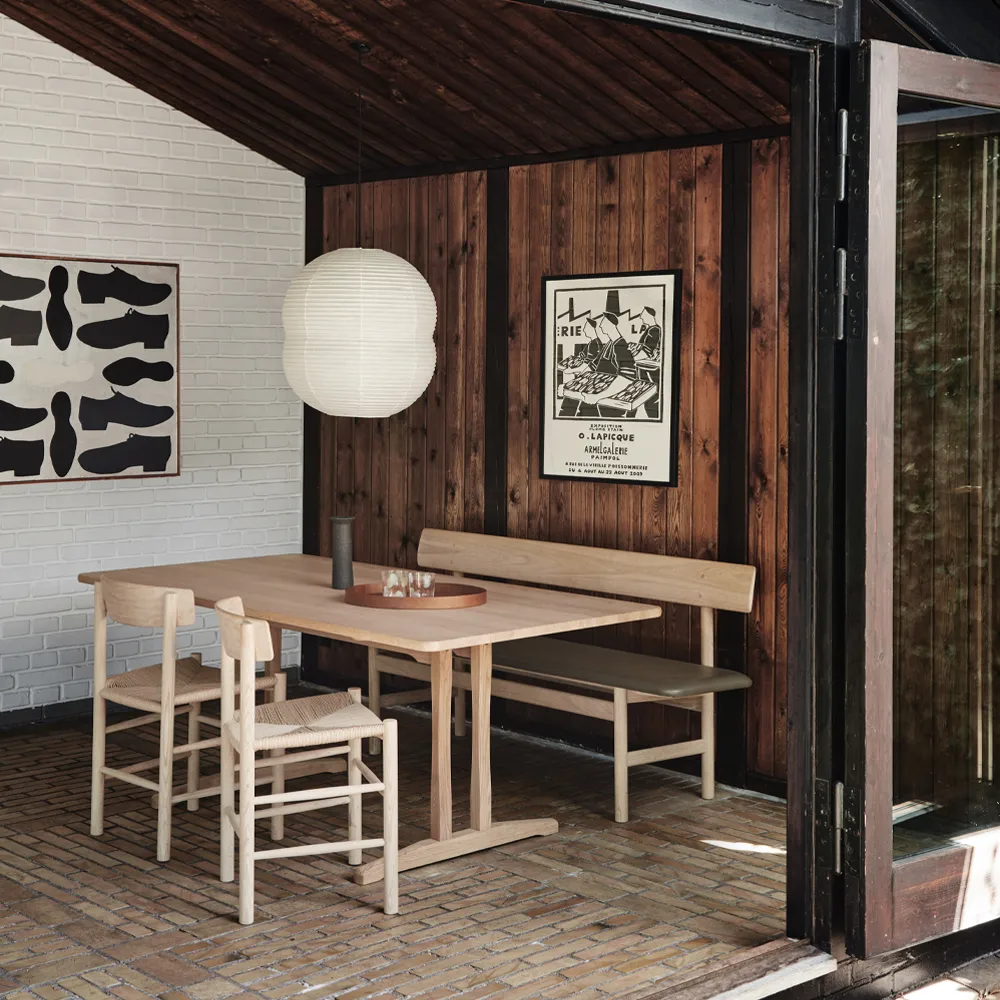 C18 Shaker Table mesa de jantar, Carvalho oleado-220x90cm Fredericia Furniture