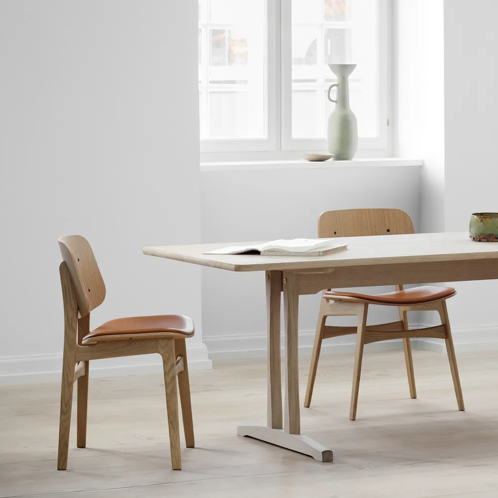 C18 Shaker Table mesa de jantar, Carvalho oleado-220x90cm Fredericia Furniture