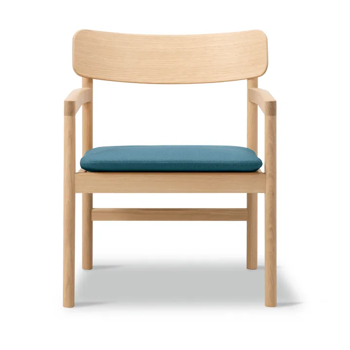 Cadeira lounge Post - Vidar 733-carvalho ligeiramente oleado - Fredericia Furniture