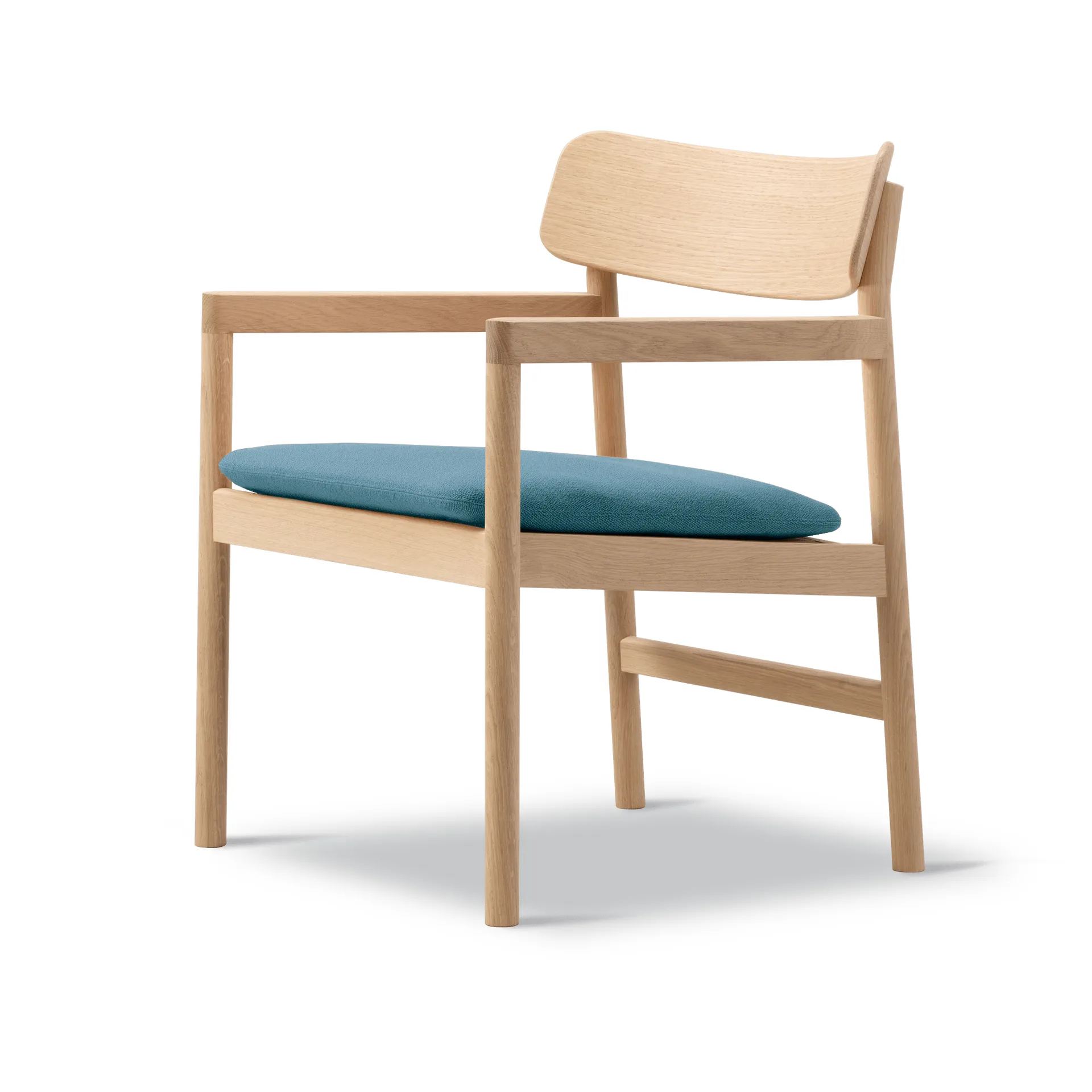 Cadeira lounge Post, Vidar 733-carvalho ligeiramente oleado Fredericia Furniture