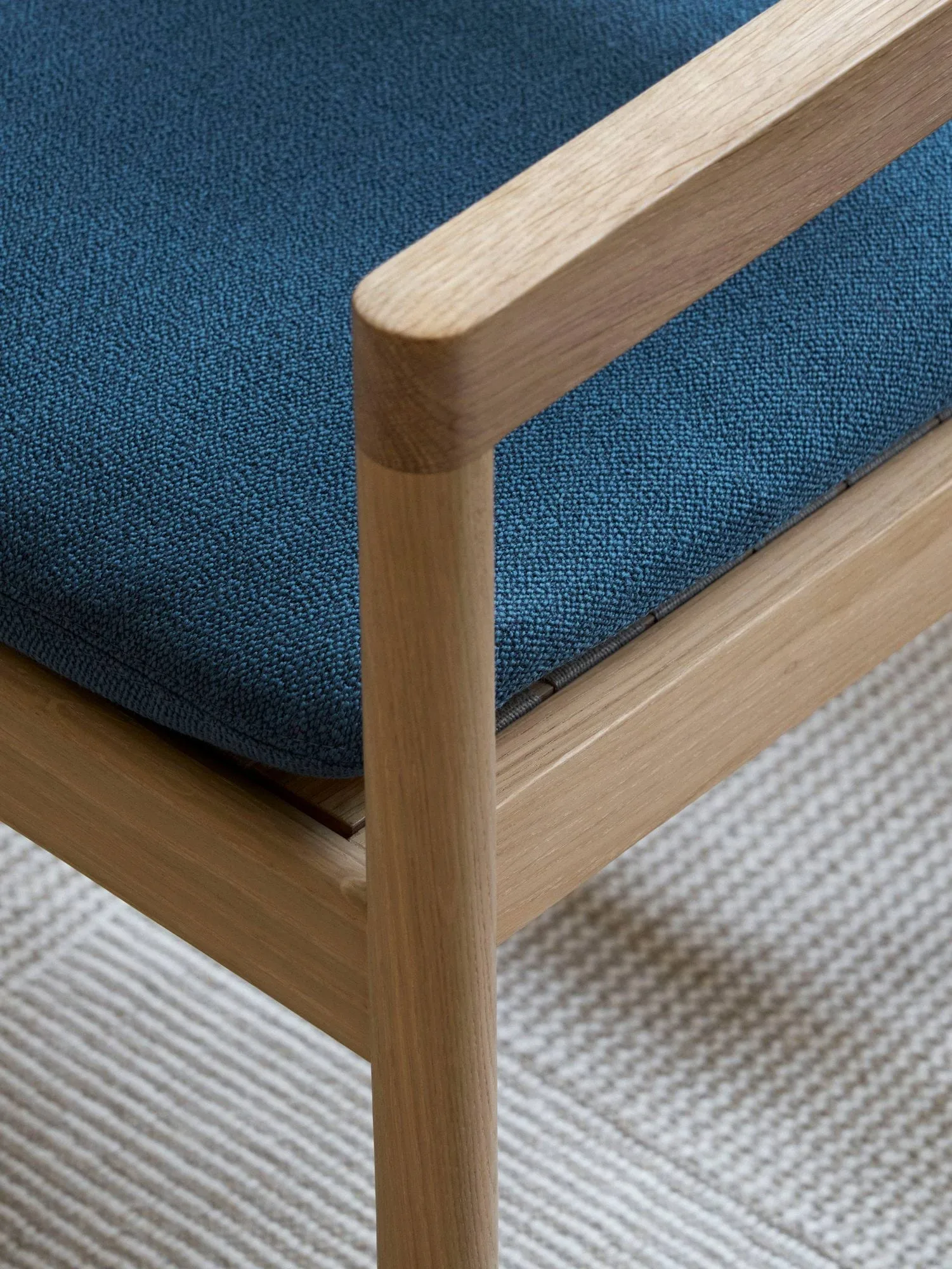 Cadeira lounge Post, Vidar 733-carvalho ligeiramente oleado Fredericia Furniture