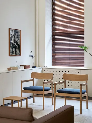 Cadeira lounge Post - Vidar 733-carvalho ligeiramente oleado - Fredericia Furniture