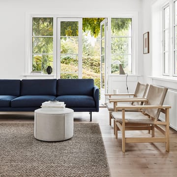 Calmo 5623 sofá - Sunniva 783-preto aço - Fredericia Furniture