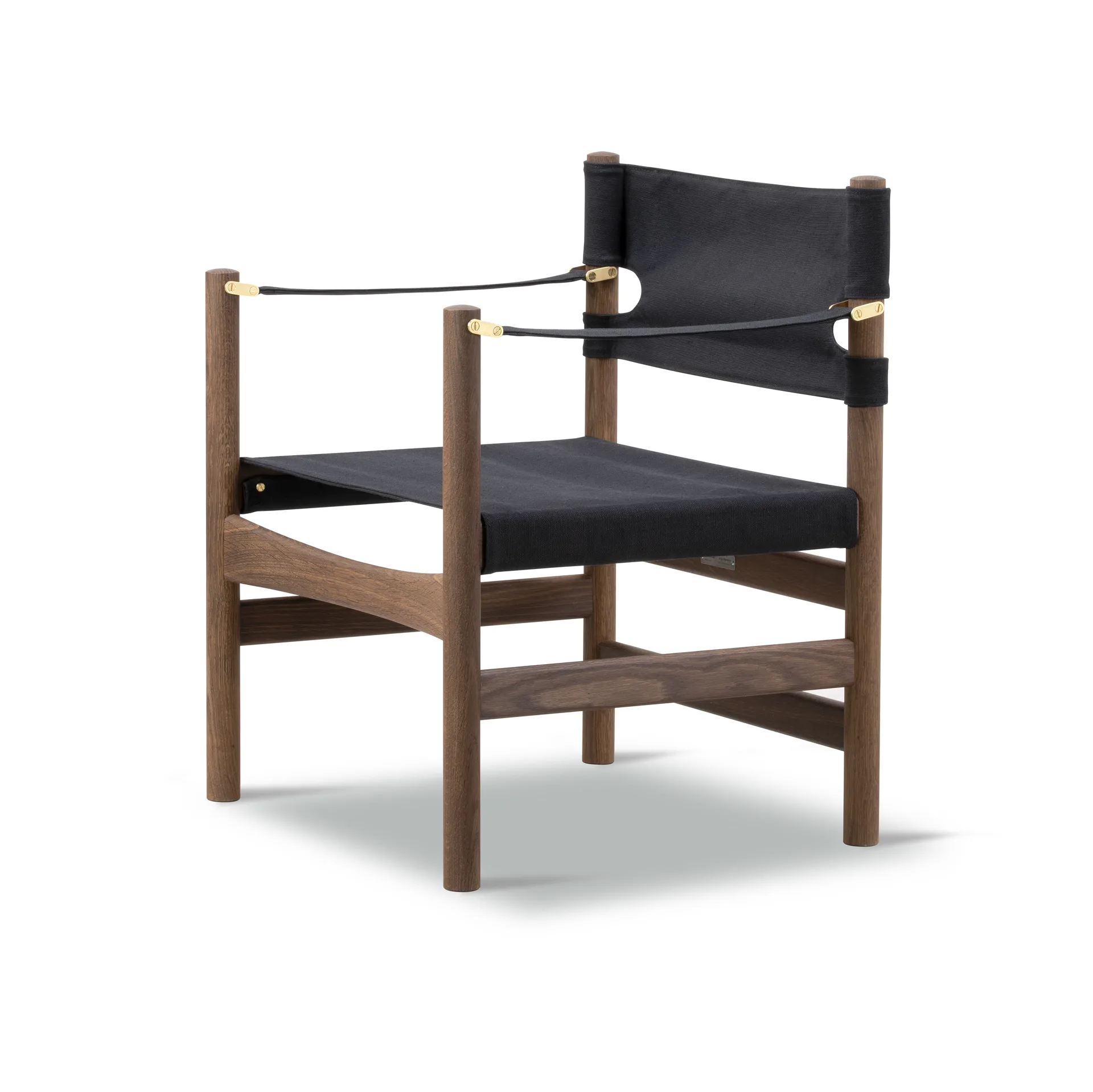 Canvas 21 cadeira com braços, Carvalho envernizado-oléo preto Fredericia Furniture