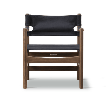 Canvas 21 cadeira com braços - Carvalho envernizado-oléo preto - Fredericia Furniture