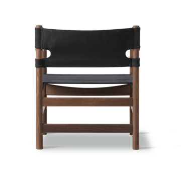 Canvas 21 cadeira com braços - Carvalho envernizado-oléo preto - Fredericia Furniture