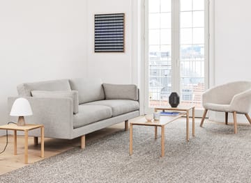 EJ220 2062 sofá 2 lugares - Bardal 780 azul - Fredericia Furniture