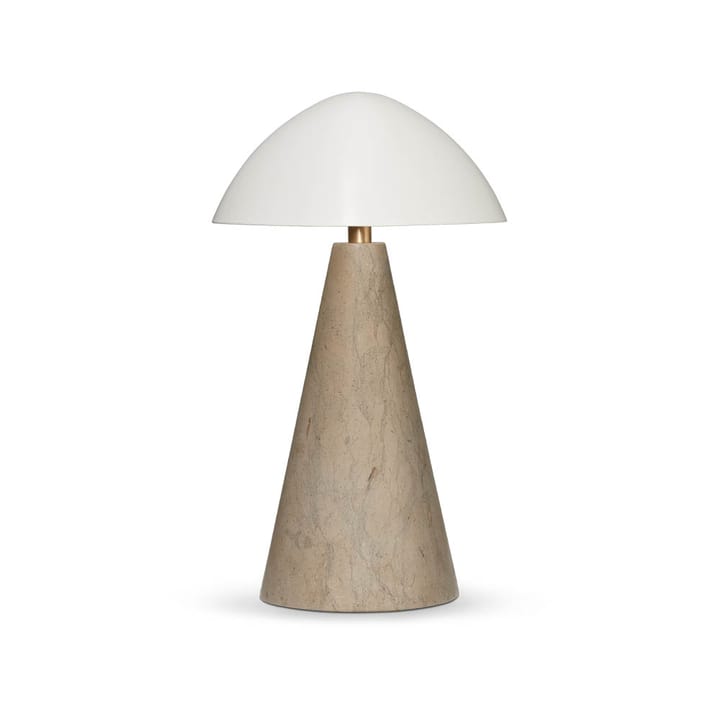 Fellow candeeiro de mesa, Branco-escuro atlantico limestone Fredericia Furniture