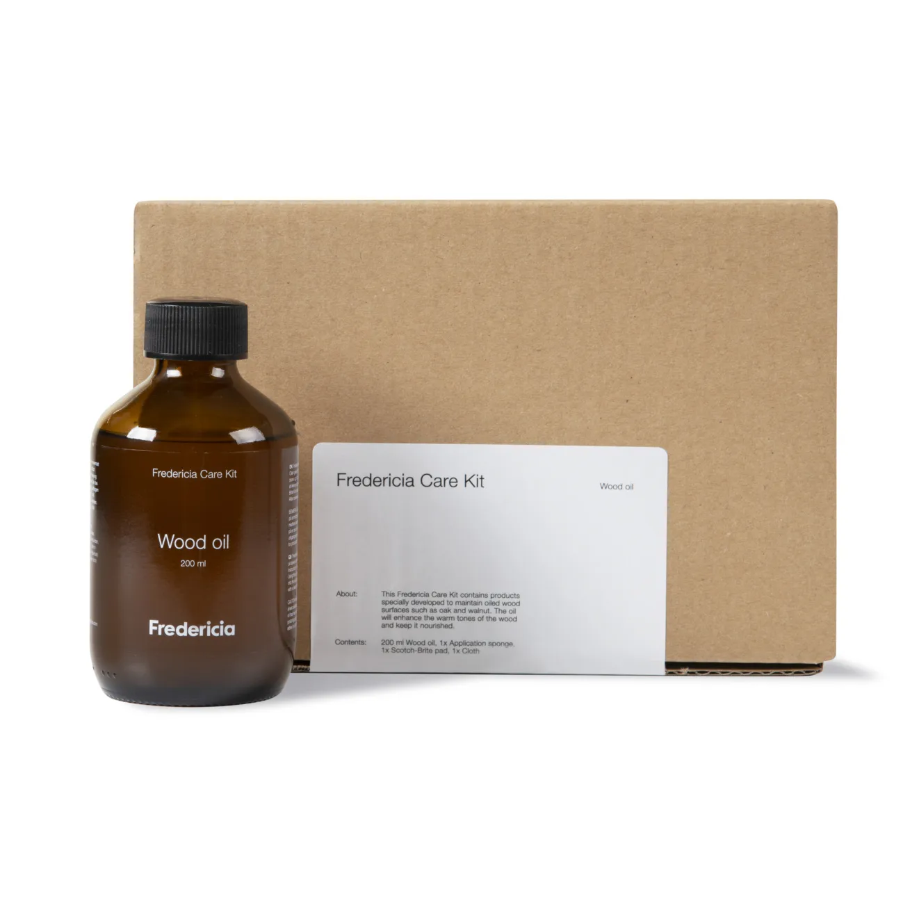 Fredericia kit de cuidado para móveis em madeira, Carvalho e nogueira Fredericia Furniture