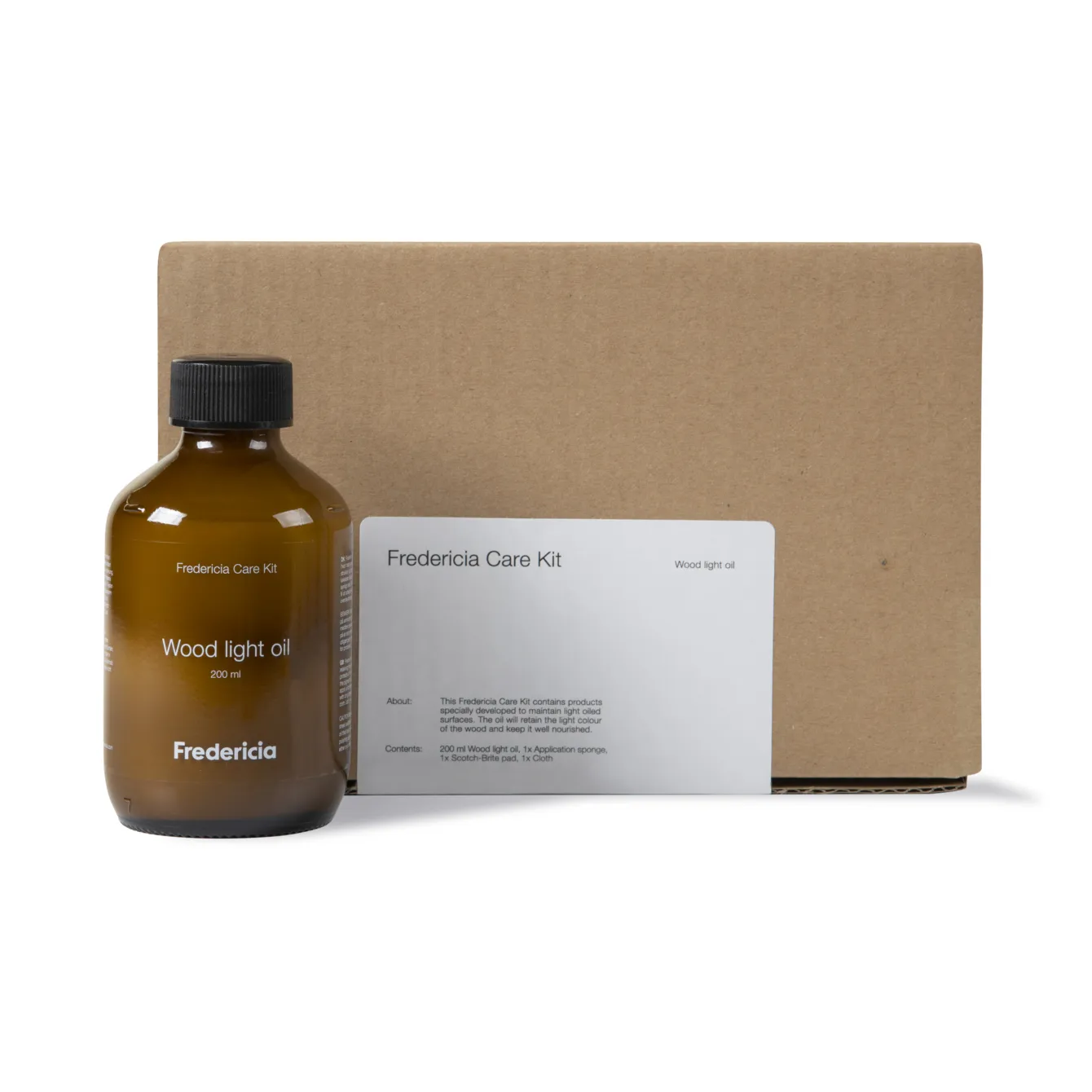 Fredericia kit de cuidado para móveis em madeira, Madeira clara Fredericia Furniture