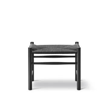 J16 banqueta - Preto-preto envernizado carvalho - Fredericia Furniture