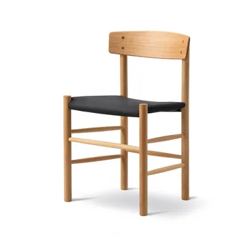 J39 cadeira - Carvalho oleado-preto canvas - Fredericia Furniture