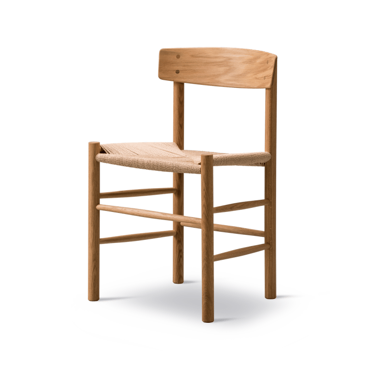J39 cadeira, Carvalho oleado-trançado natural Fredericia Furniture