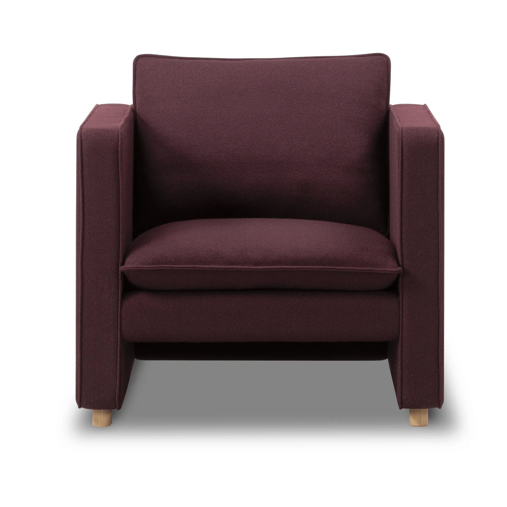 Jota poltrona lounge, Vidar 693-carvalho com óleo claro Fredericia Furniture