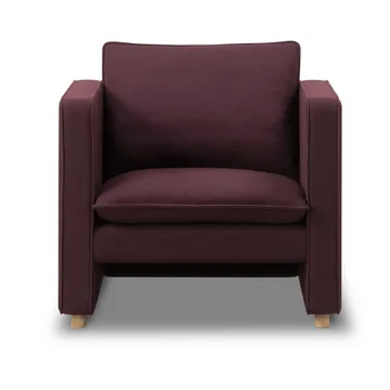 Jota poltrona lounge - Vidar 693-carvalho com óleo claro - Fredericia Furniture
