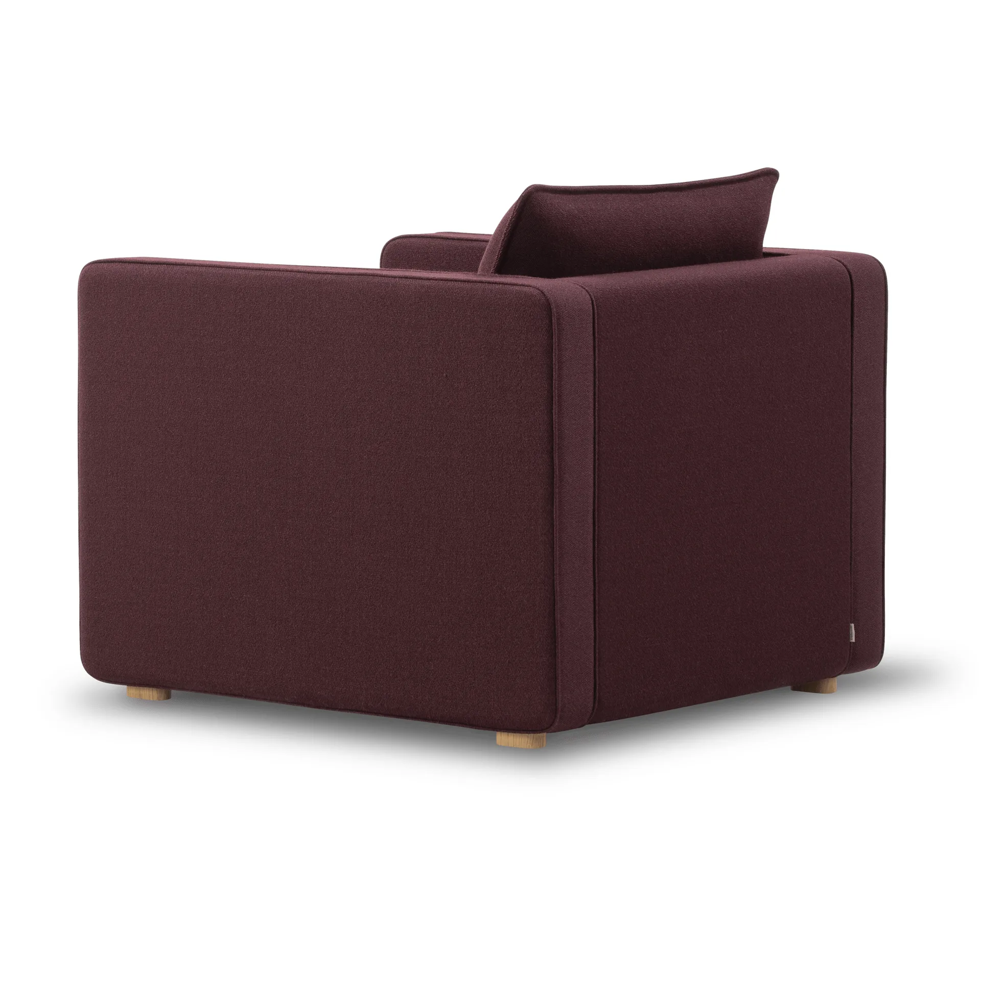 Jota poltrona lounge, Vidar 693-carvalho com óleo claro Fredericia Furniture