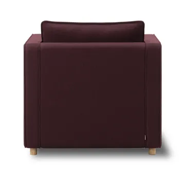 Jota poltrona lounge - Vidar 693-carvalho com óleo claro - Fredericia Furniture