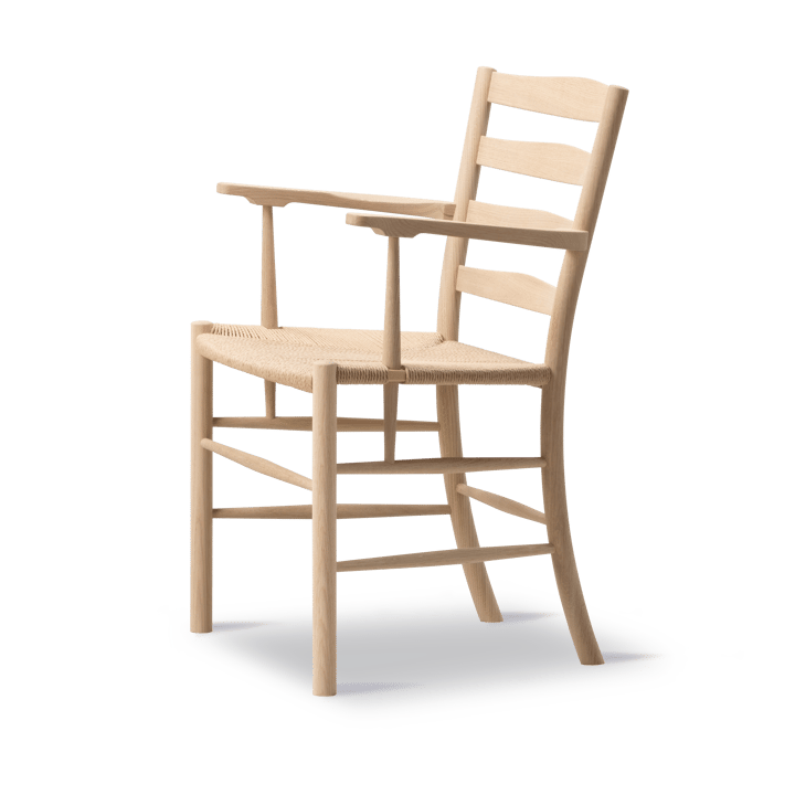 Klint cadeira com braços - Natural trançada-oleada carvalho - Fredericia Furniture