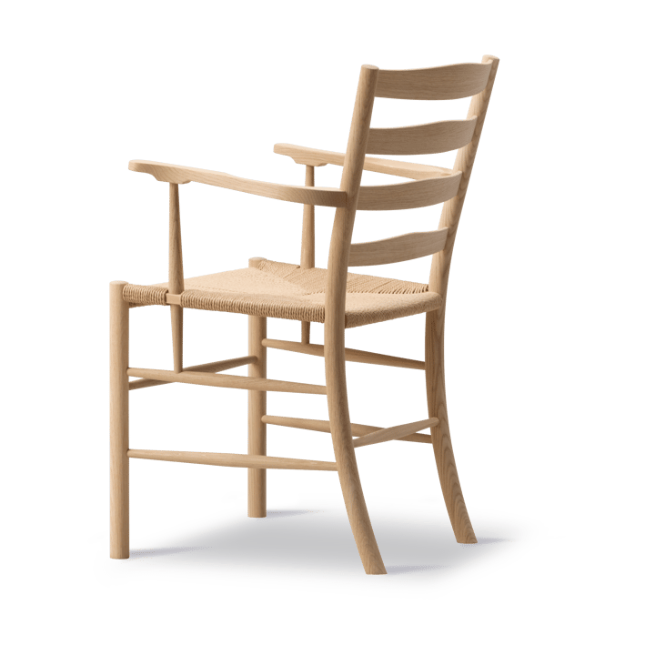 Klint cadeira com braços, Natural trançada-oleada carvalho Fredericia Furniture