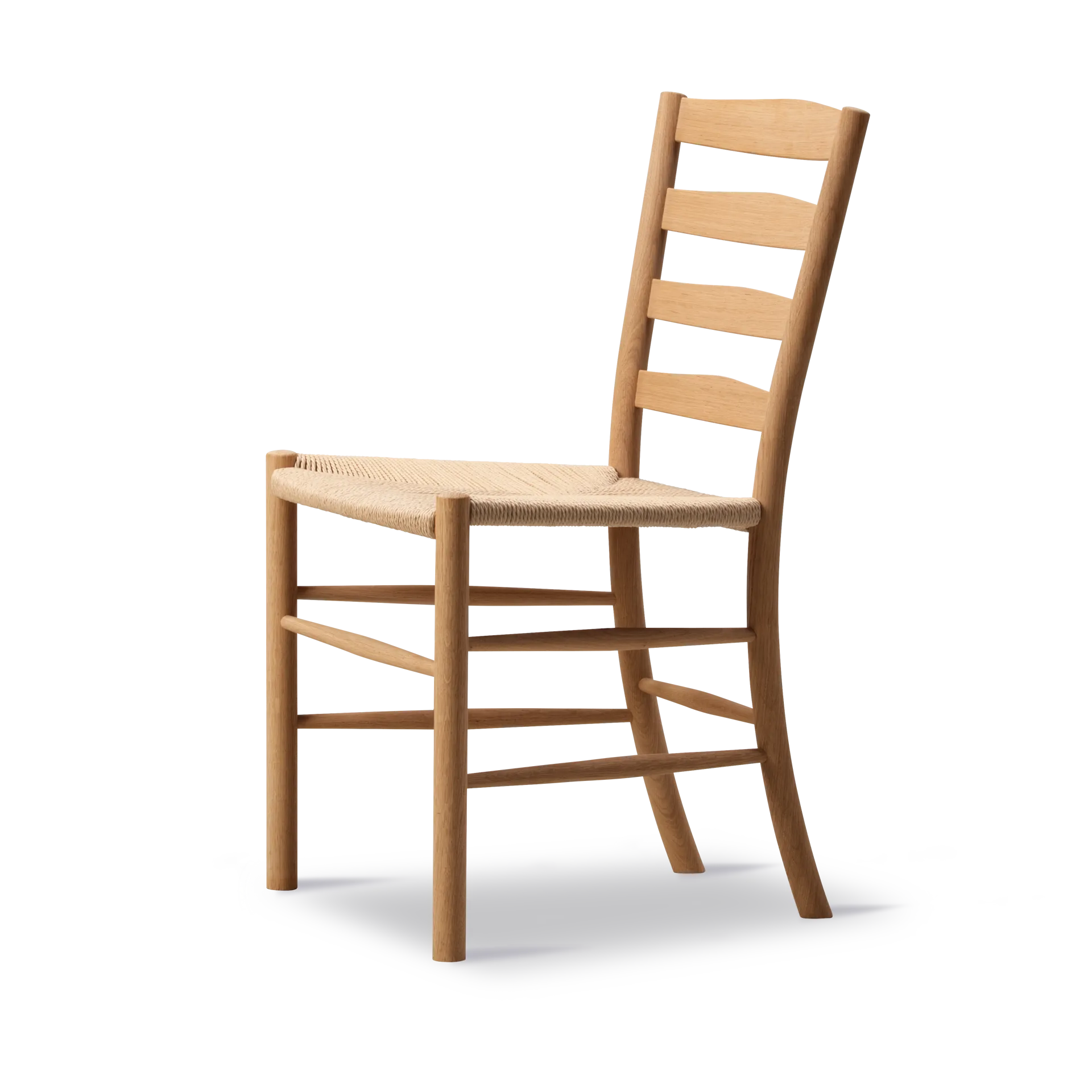 Klint cadeira, Natural trançada-olhado carvalho Fredericia Furniture