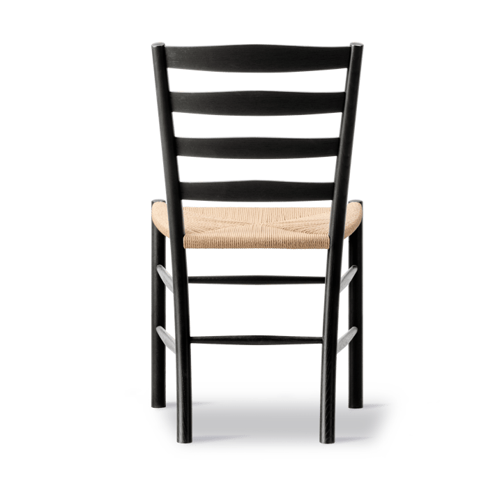 Klint cadeira, Natural trançada-olho-de-peru preto lacado em carvalho Fredericia Furniture
