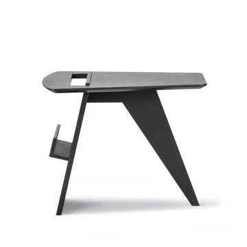 Magazine mesa de centro   - Carvalho lacado preto - Fredericia Furniture