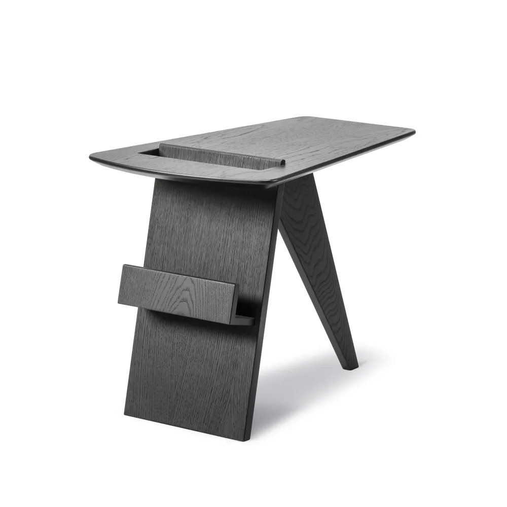 Magazine mesa de centro  , Carvalho lacado preto Fredericia Furniture