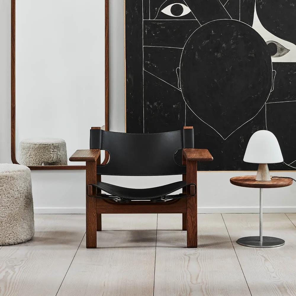 Meadow candeeiro de mesa, Opal- dark atlantico limestone Fredericia Furniture