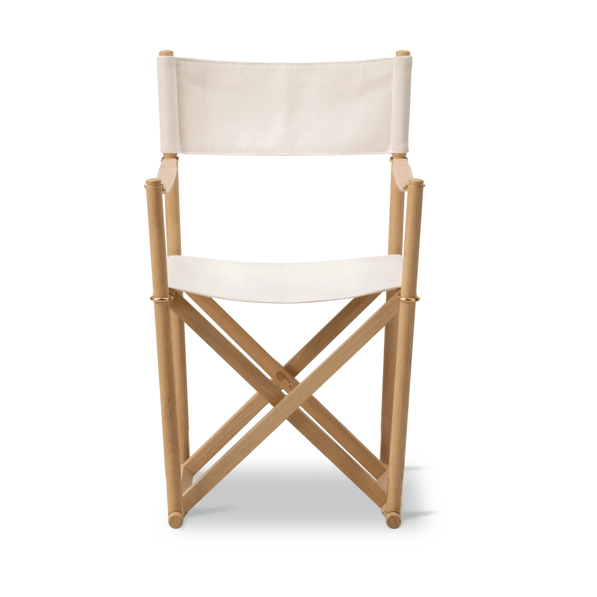 MK16 Folding Chair cadeira, Off white-carvalho oleado claro Fredericia Furniture