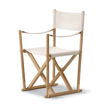 MK16 Folding Chair cadeira - Off white-carvalho oleado claro - Fredericia Furniture