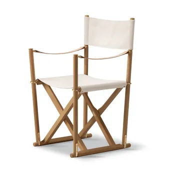 MK16 Folding Chair cadeira - Off white-carvalho oleado - Fredericia Furniture