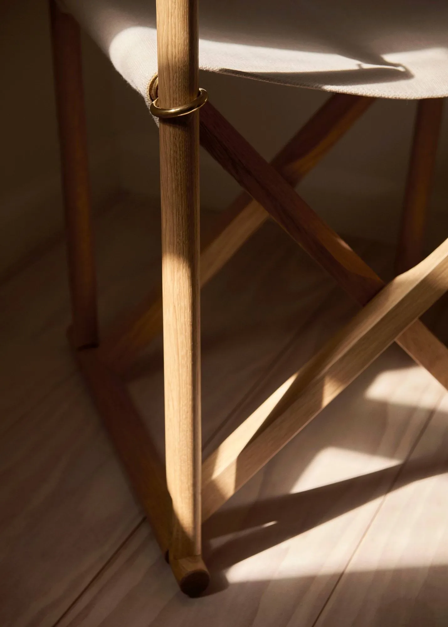MK16 Folding Chair cadeira, Off white-carvalho oleado Fredericia Furniture