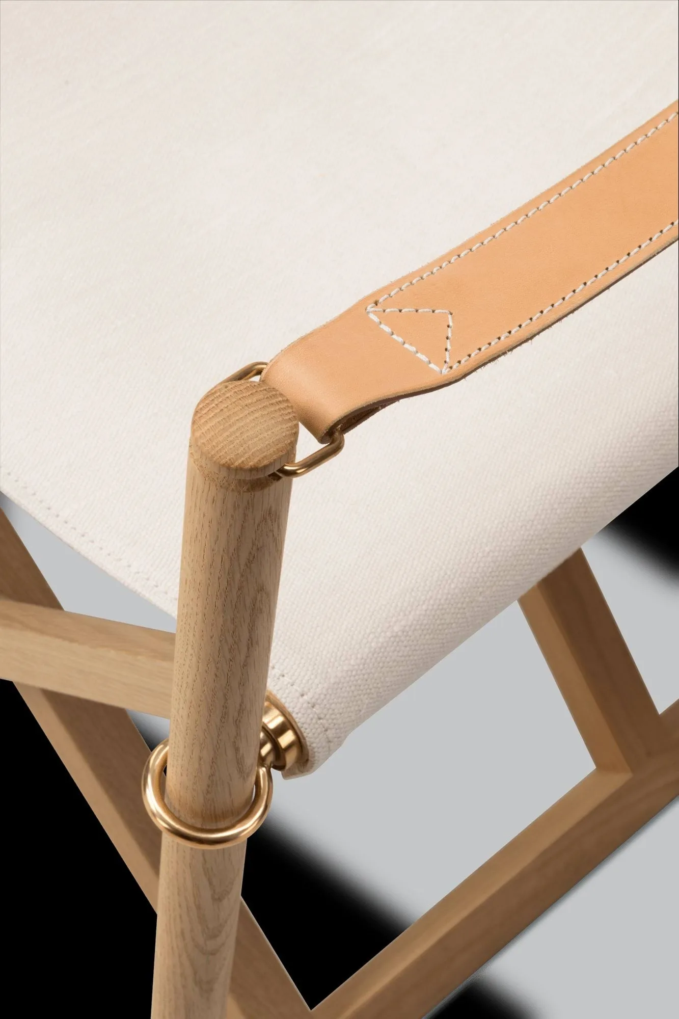 MK16 Folding Chair cadeira, Off white-carvalho oleado Fredericia Furniture