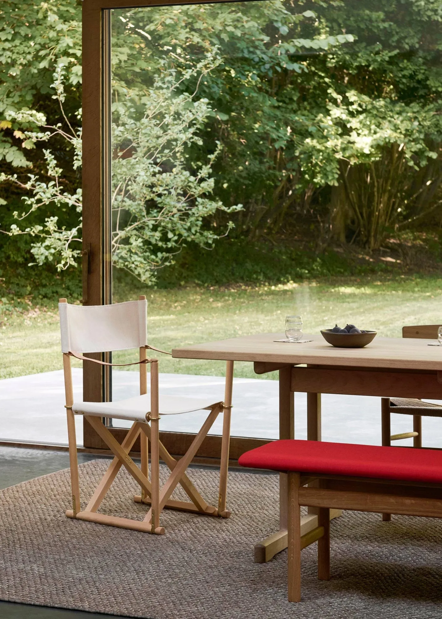 MK16 Folding Chair cadeira, Off white-faia oleada Fredericia Furniture