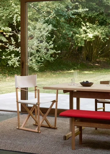 MK16 Folding Chair cadeira - Off white-faia oleada - Fredericia Furniture