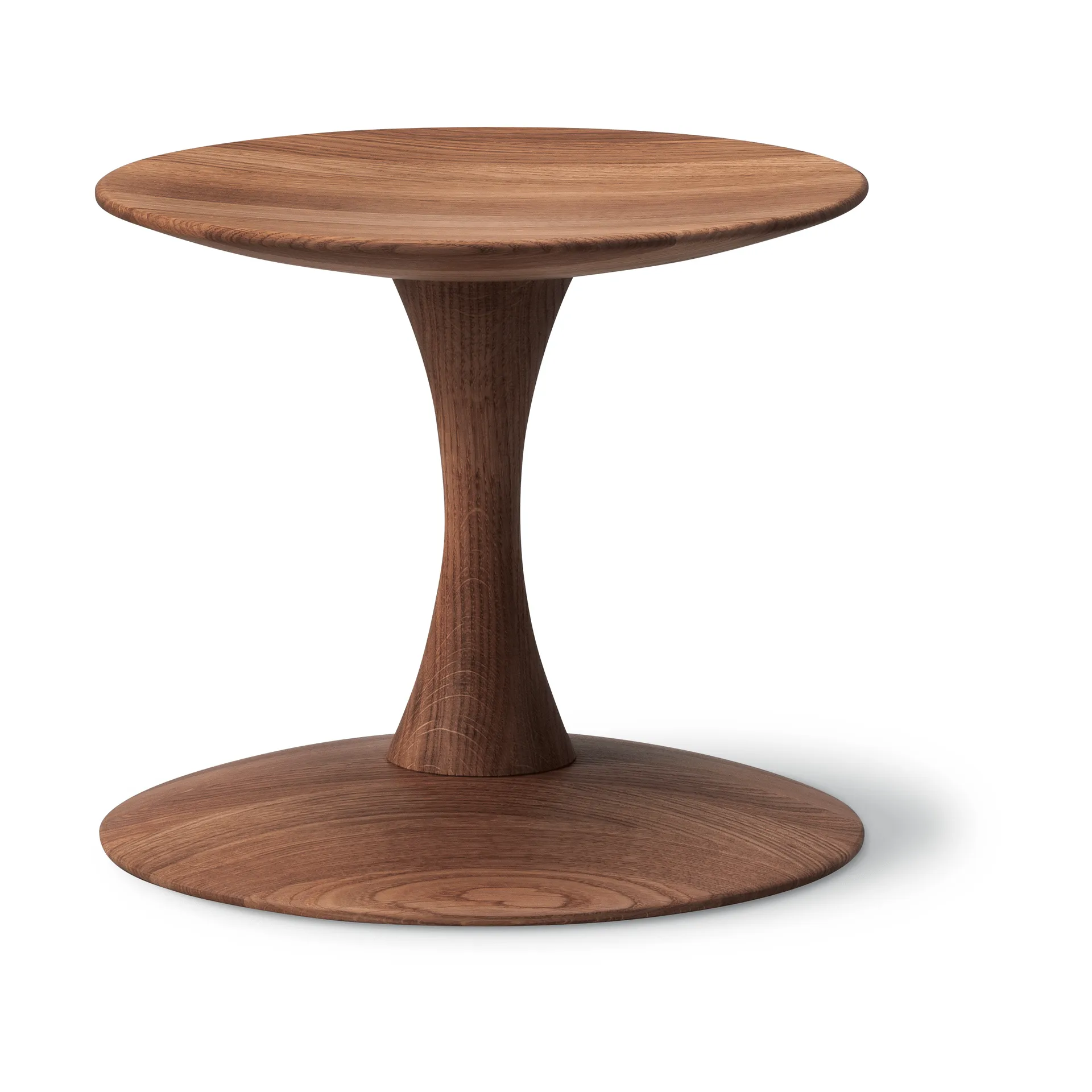 ND102 Trisse banco, Carvalho fumado oleado, Ø32x28 cm Fredericia Furniture