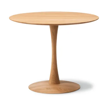 ND106 Trisse mesa de jantar - Carvalho oleado, Ø90x73 cm - Fredericia Furniture
