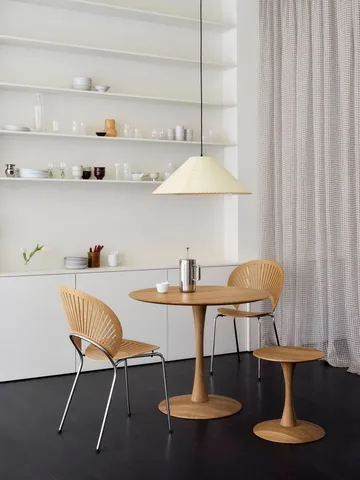 ND106 Trisse mesa de jantar - Carvalho oleado, Ø90x73 cm - Fredericia Furniture