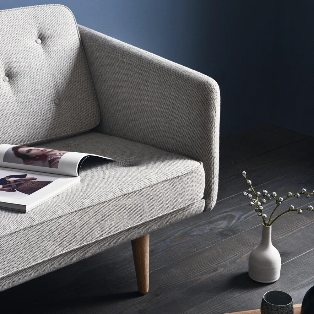 No 1 sofá 3 lugares, Remix 173-remix 123-ekben Fredericia Furniture