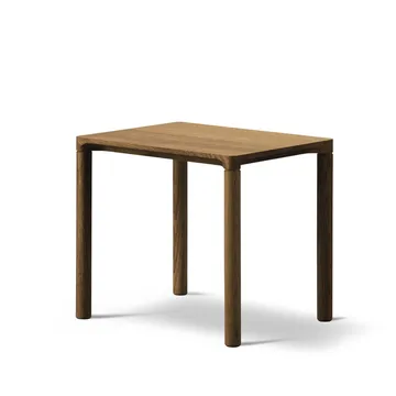 Piloti 6700 mesa de apoio - Rökt ek-altura 41 cm - Fredericia Furniture