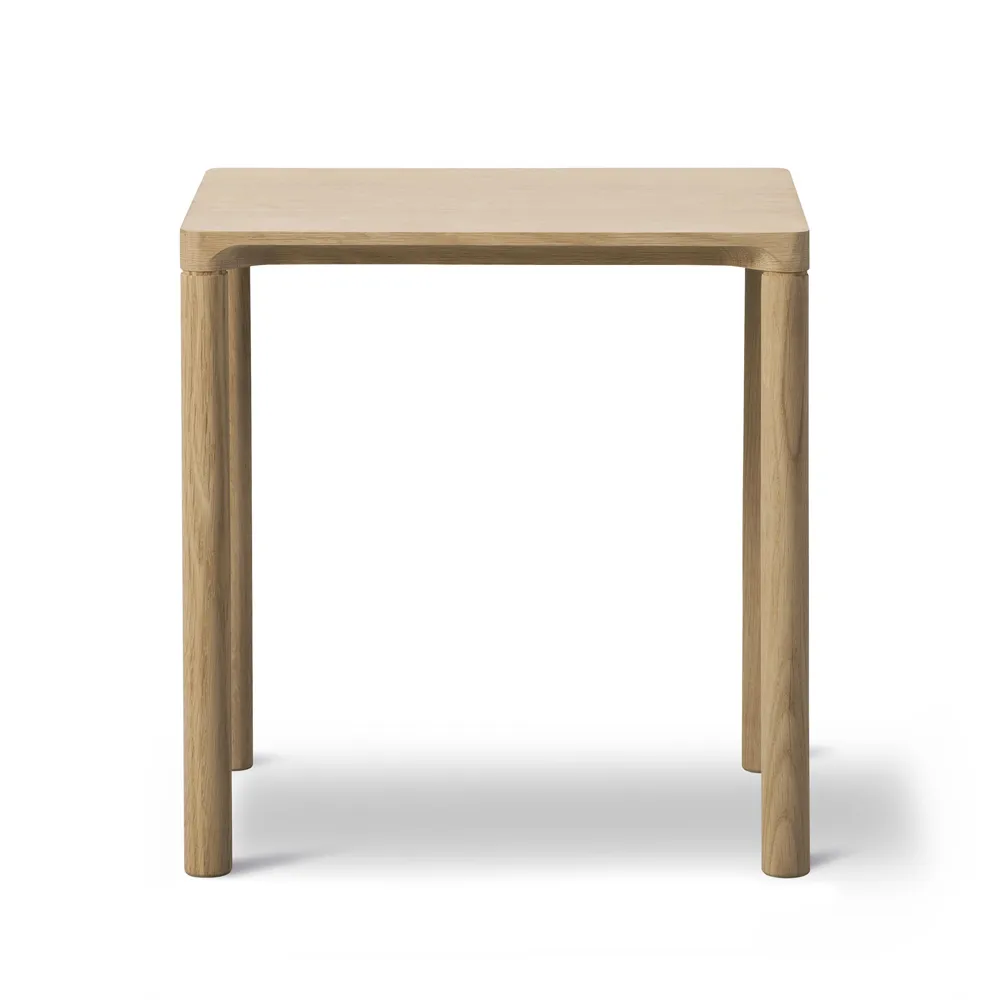Piloti 6705 mesa de apoio, Carvalho claro oleado-altura 35 cm Fredericia Furniture