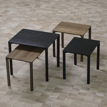 Piloti 6705 mesa de apoio - Carvalho envernizado com sabão - altura 35 cm - Fredericia Furniture